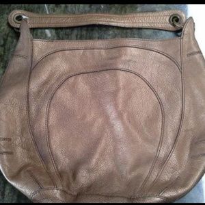 Banana Republic Genuine Pebbled Leather Hobo